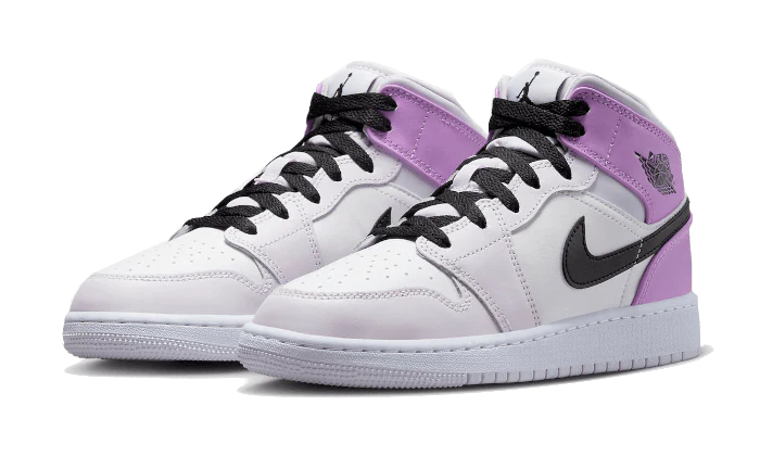 Jordan 1 Mid Barely Grape (GS)