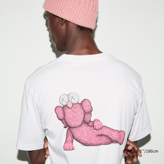 T-Shirt KAWS Rosa