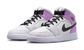 Jordan 1 Mid Barely Grape (GS)